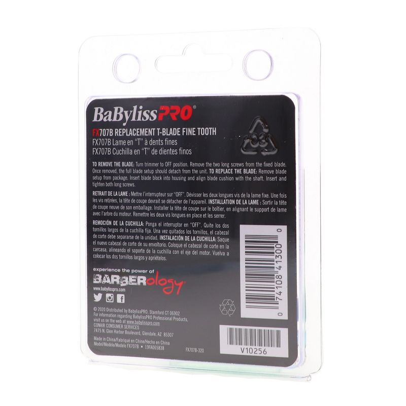 BaBylissPRO Fine Tooth Graphite Replacement Blade, 5 of 7