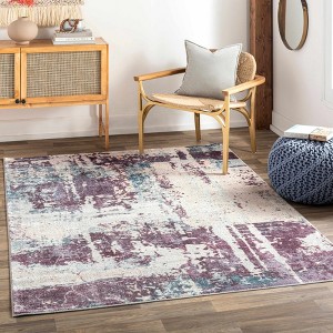 Hauteloom Rectangle Area Rug   Dark Purple - 1 of 4