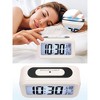 REGALWOVEN Digital Battery Powered Plastic Auto-Sensor Night Light Alarm Clock 5.3"L x 1.8"W x 3.0"H 1 Pc - 3 of 4