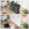 Pellebant Home Extra Wide Closet Dresser Storage Tower Organizer Unit 9 Drawers Dresser for Bedroom Clothes with Steel Frame Wood Top - 4 of 4