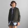 Members Only Women's Classic Iconic Racer Jacket ( Slim Fit ) - 3 of 4