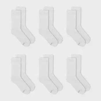 Women's Cozy Slouch Crew Socks - Universal Thread™ Black 4-10 : Target