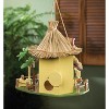 Zingz Home Tropical Tiki Hut Birdhouse 9.75x9x9.75" - 3 of 4