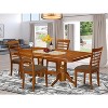Kitchen Dining Room Set 5 Piece Table & Chairs Southwestern Style Saddle Brown - 2 of 4