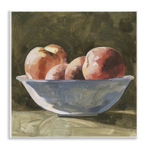 Stupell Industries Apples in Bowl Still Life Wall Plaque Art - 1 of 4
