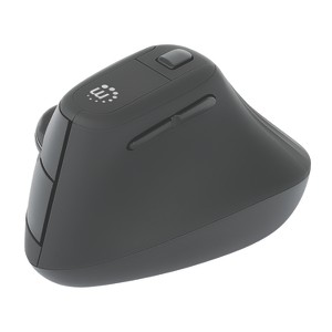 Manhattan® Vertical Wireless USB Computer Mouse, Ergonomic, 6 Buttons, Black - 1 of 4