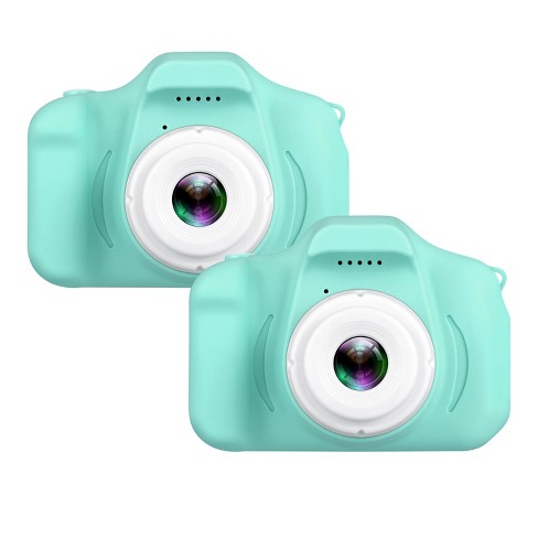 Dartwood 1080p Digital Camera for Kids with 2" Color Display Screen & Micro-SD Slot - Perfect Gift for Children (32GB SD Card Included) (2 Pack) - image 1 of 4