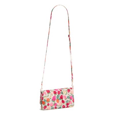 Vera Bradley Women's Outlet Ultralight Wallet Crossbody Bag Bushels of Berries Pumice Stone — фото 2