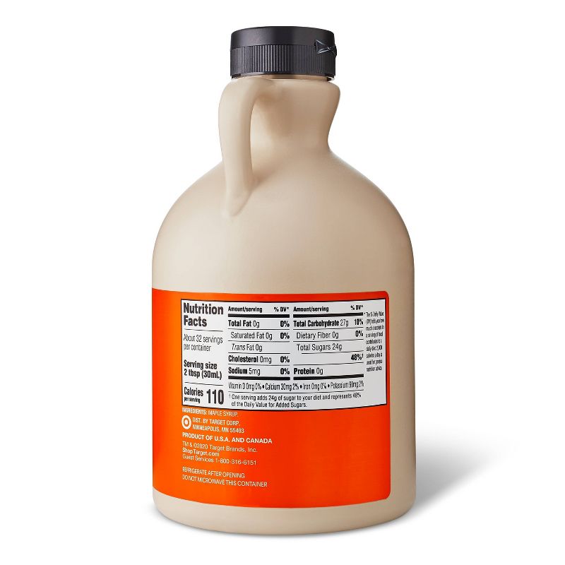 100% Pure Maple Syrup - 32 fl oz - Good &#38; Gather&#8482;, 3 of 5