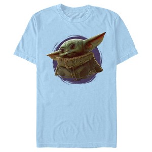 Men's Star Wars The Mandalorian The Child Circle Halo T-Shirt - 1 of 3
