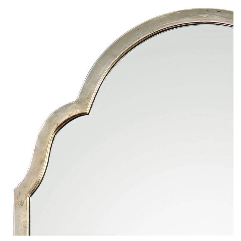 Uttermost Arched Top Rectangular Vanity Accent Wall Mirror Modern Silver Champagne Frame 20 1/4" Wide Bathroom Bedroom Living Room, 2 of 3