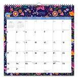 StarGifts 2023-2024 Wall Calendar 12"x12" Floral Splendor