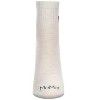 Memoi Women's Cherry Embroidery Athletic Quarter Socks Oatmeal Heather 9-11 - 2 of 3
