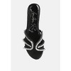 mezzie diamante embellished flat Womens sandals - 3 of 4