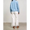 Women's Jocelyn Chambray Bomber Jacket - SKIES ARE BLUE - 3 of 4