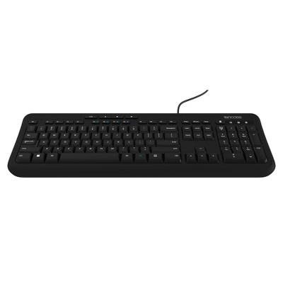 Incase Wired Keyboard 600 ? Designed by Microsoft ? Spill Resistant, Quiet Touch Keys, Plug and Play