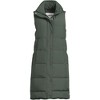 Lands' End Women's Wide Channel 600 Down Puffer Long Vest - 3 of 4