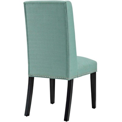 Elegant Laguna Fabric Dining Chair with Nailhead Trim