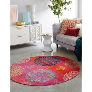 Unique Loom Azalea Collection Area Rug - Aromi (' " x ' "  ) - 1 of 4