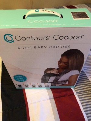 Contours Cocoon Hybrid Buckle tie 5 Position Baby Carrier Target