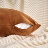 REGALWOVEN Velvet Soft Decorative Square Patchwork Throw Pillow Covers  2 Pcs - 3 of 4