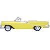 1957 Oldsmobile 88 Convertible Coronado Yellow 1/87 (HO) Scale Diecast Model Car by Oxford Diecast - 2 of 4