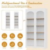 NicBex 2-Piece 72"H Vintage Bookcase Set with Adjustable Shelves, Free Standing 5 Tier Wood Grain Bookshelves, Farmhouse Two-Tone Storage Cabinet - 3 of 4