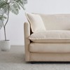 GlasFlength Ottomans Footrest to Combine with 2 Seater Sofa, 3 Seater Sofa and 4 Seater Sofa, Beige, 35*22.4*19 - 4 of 4
