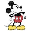 Girl's Disney Classic Mickey Distressed T-Shirt - 2 of 4