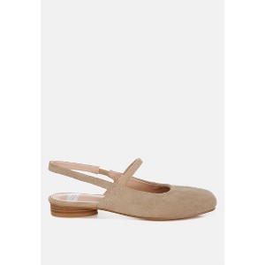 Bounzi Soft Suede Leather Slingback Sandals Women - 1 of 4