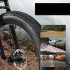 DSVIMOY Bicycles, 26 inch Mountain Bike with Fat Tire, 21 Speed Mountain Bike for Men, Black, 78"*27"*41.5" - 4 of 4