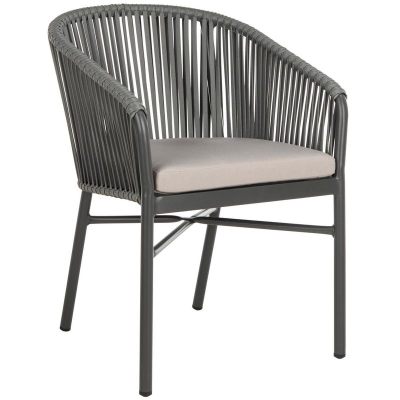 Matteo Rope Chair (Set of 2) - Grey - Safavieh., 4 of 10