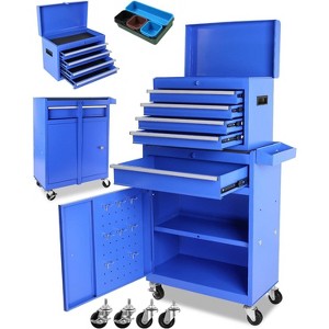 Professional 5-Drawer Tool Chest on Wheels, Rolling Tool Storage Cabinet, Portable Garage Organizer for Mechanics & Home Use - 1 of 4