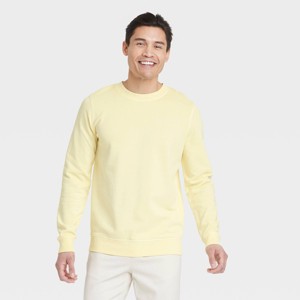 Men's French Terry Crewneck Pullover Sweatshirt - Goodfellow & Co™ - 1 of 3