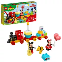 LEGO DUPLO Disney Mickey & Minnie Birthday Train Kids' Birthday Number Train Playset 10941