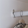 Famapy White Armoire With Hanging Rod and Mirrored Doors - 4 of 4