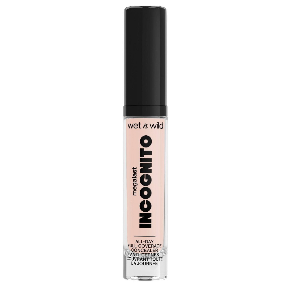 Photos - Other Cosmetics Wet n Wild Megalast Incognito Full-Coverage Concealer - Light Beige - 0.18 