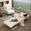 KWPZQEB 3 in 1 Sleeper Chair Bed, Convertible Chair Bed Futon Sofa with 5-Position Adjustable Backrest, Folding Sofa Bed for Apartment, Bedroom - 4 of 4