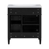 NicBex 30" Bathroom Storage Cabinet with Sink, Morden Bathroom Vanity, 2 Drawers and 1 Spacious Cabinet Door for Bathroom - 4 of 4