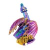 Glitter Lab 6.5 Inch Violet Dragon On Treasure Ornament Christmas Tree Ornament , Hand Painted Embellished (1PC) - 2 of 3