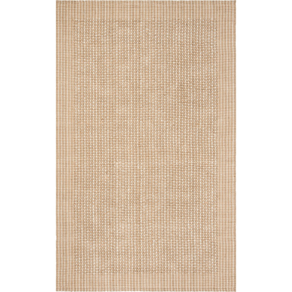 4'x6' Polka Dots Woven Area Rug Ivory/Beige - Safavieh