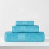 Cotton Bathroom Towel Set by Blue Nile Mills - 2 of 4