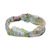 Unique Bargains Women's Grape Flowers Wide Lace Headband 1 Pc - 3 of 4