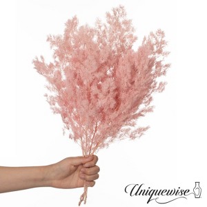 Uniquewise Preserved Real Floral Stems Chic Vase Fillers & Accents for Bouquets Centerpieces - 1 of 4