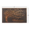 RugSmith Copper Moulded Welcome Tree Doormat - 2 of 4