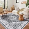Boho Rugs for Living Room,Short Pile Area Carpets Washable Large Rugs for Bedroom Modern Vintage Classic Lounge Rug - 3 of 4