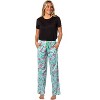 Disney Adult The Little Mermaid Ariel Flounder Sebastian Pajama Sleep Pants - 2 of 4