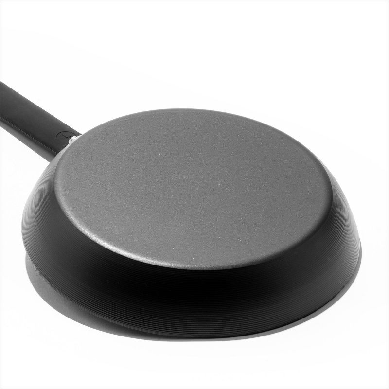 OXO 10&#34; Steel Open Frypan with Silicone Sleeve Black, 4 of 12