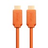 Insten 2 Pack HDMI Male to Male Cable, 2.1 Version, 8K 60Hz, 48Gbps, PVC Cable, Gold Connectors, 10ft , Orange - 3 of 4