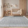 Machine Washable Rugs for Living Room Minimalist Geometric Bordered Indoor Carpet - 4 of 4